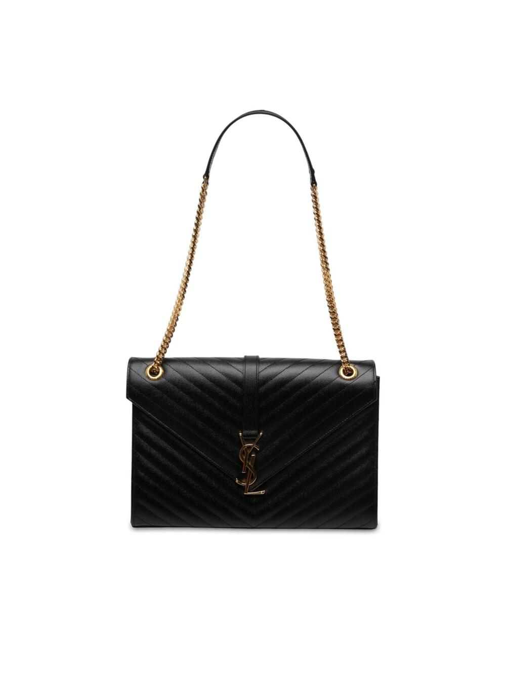 Saint Laurent Large Chevron Grain De #368520S13B